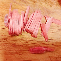 快手下饭菜之肉片炒口蘑的做法图解2