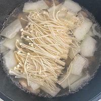 虾仁菌菇汤的做法图解7