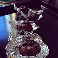 巧克力熔岩lava cake尝鲜版的做法图解2