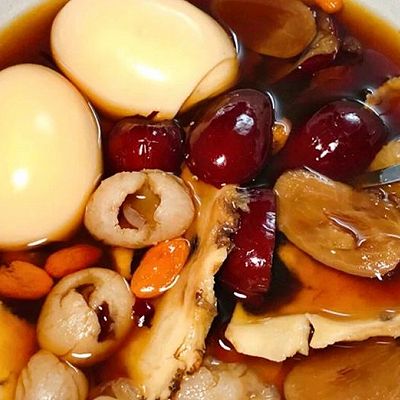 秋食：当归红枣鸡蛋汤vs五红汤