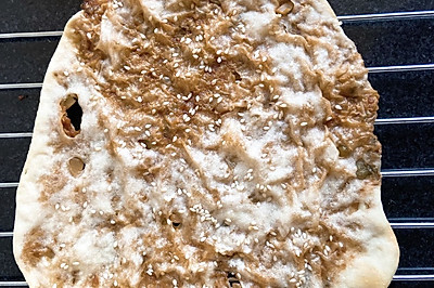 榨菜肉馅锅盖饼