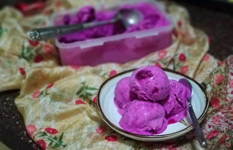 冻水果酸奶冰激凌的做法