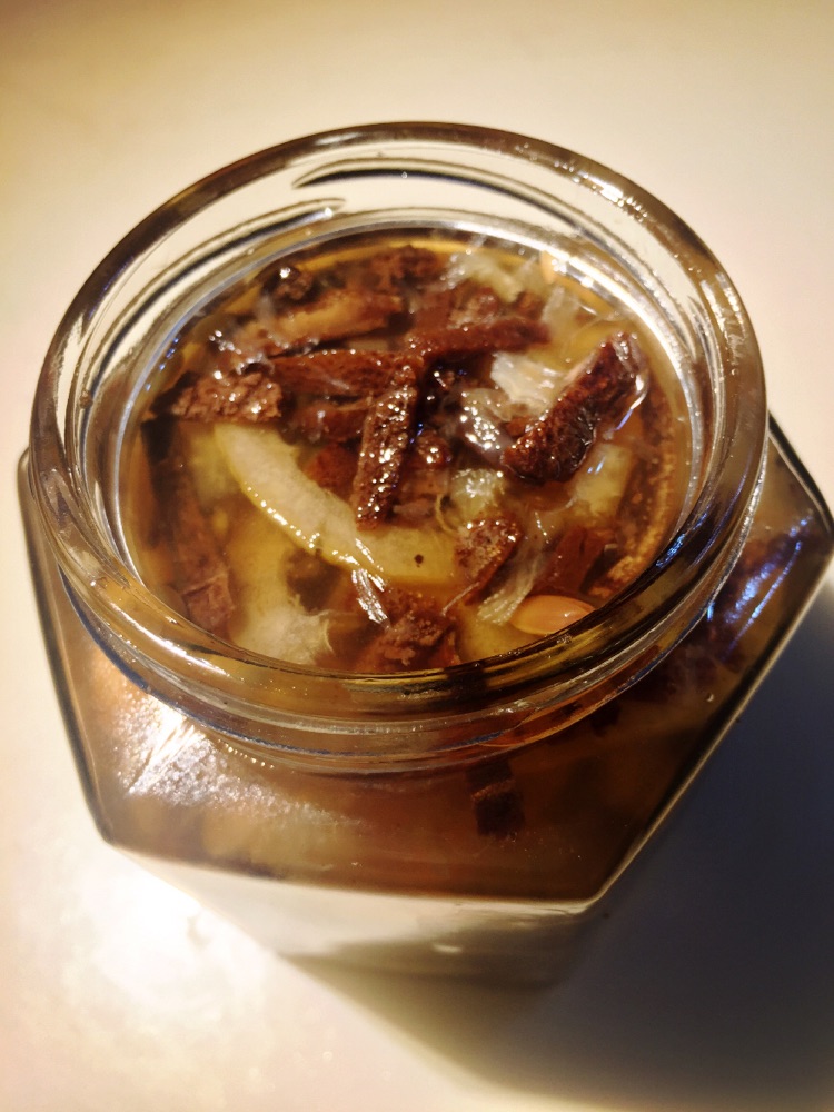 老冰糖炖陈皮柠檬