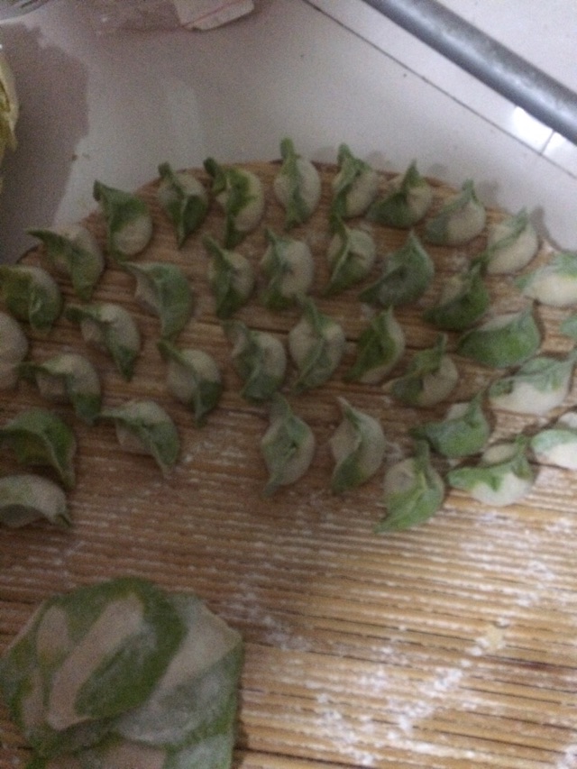 翡翠水饺的做法图解3