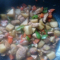 板栗鸡块的做法图解8