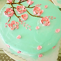 梅花奶油霜蛋糕#松下烘焙魔法学院#的做法图解28