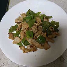 柿子椒炒肉(菜椒)