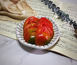 #夏日冰品不能少#番茄新吃法酱汁番茄的做法