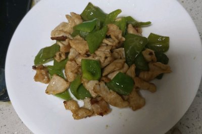 柿子椒炒肉(菜椒)