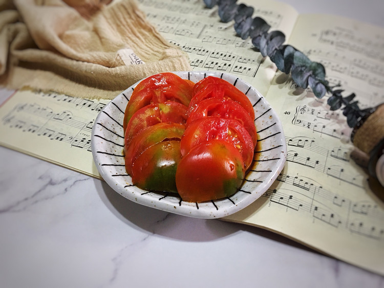 番茄新吃法酱汁番茄的做法