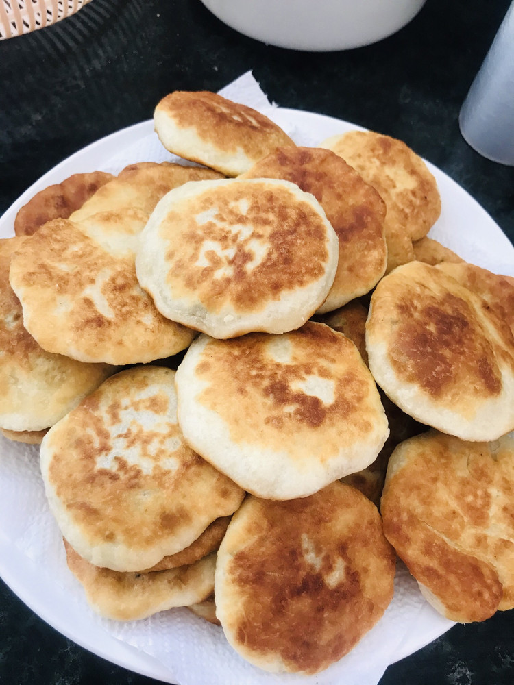 简单早餐-芝麻小糖饼的做法