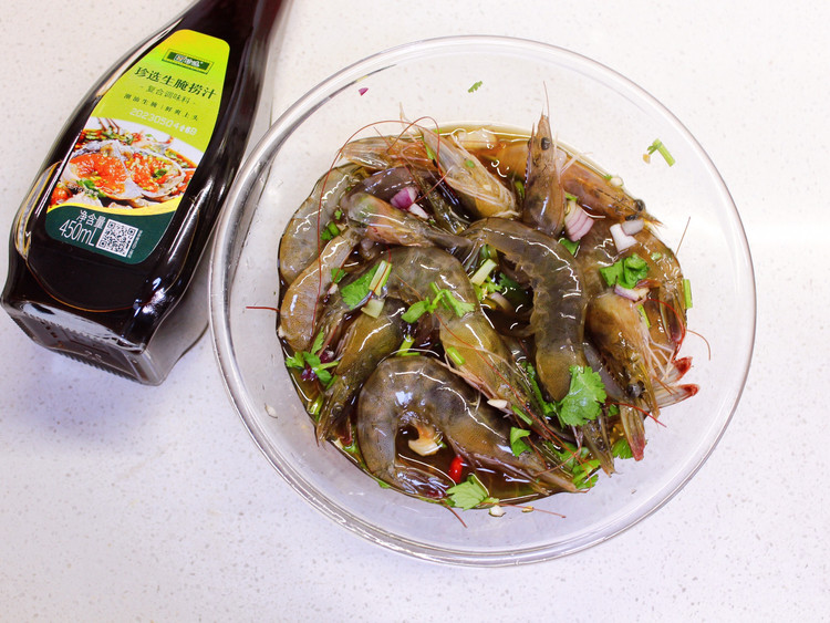 潮汕生腌虾的做法