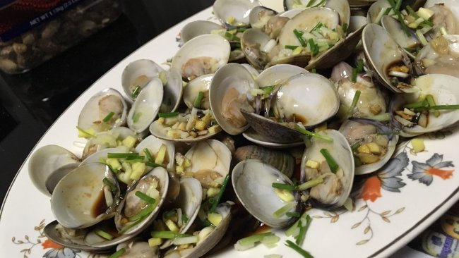 懒人版葱油花蛤的做法