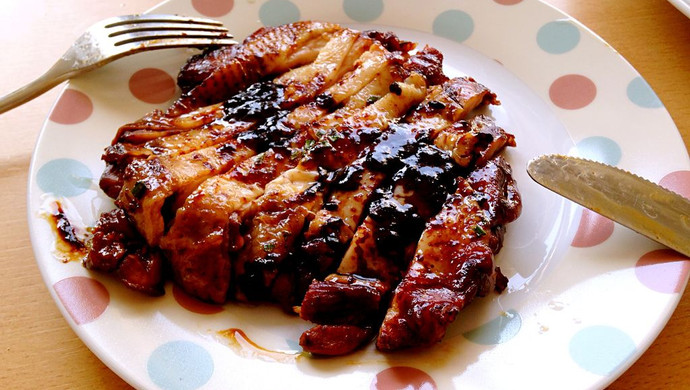 简单佐料的照烧鸡腿~Teriyaki Get!
