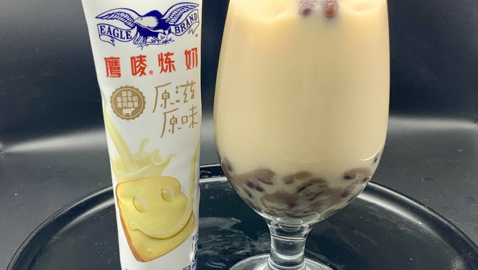 红豆奶茶