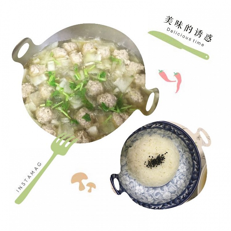 冬瓜丸子汤的做法