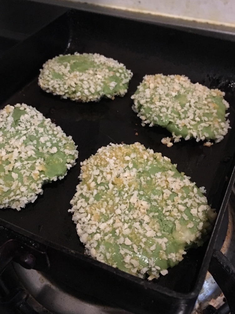 抹茶红薯饼的做法图解12