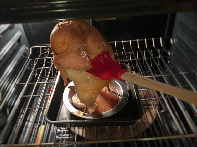 周末大餐—烤全鸡的做法图解7