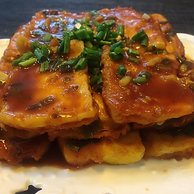 韩式煎豆腐