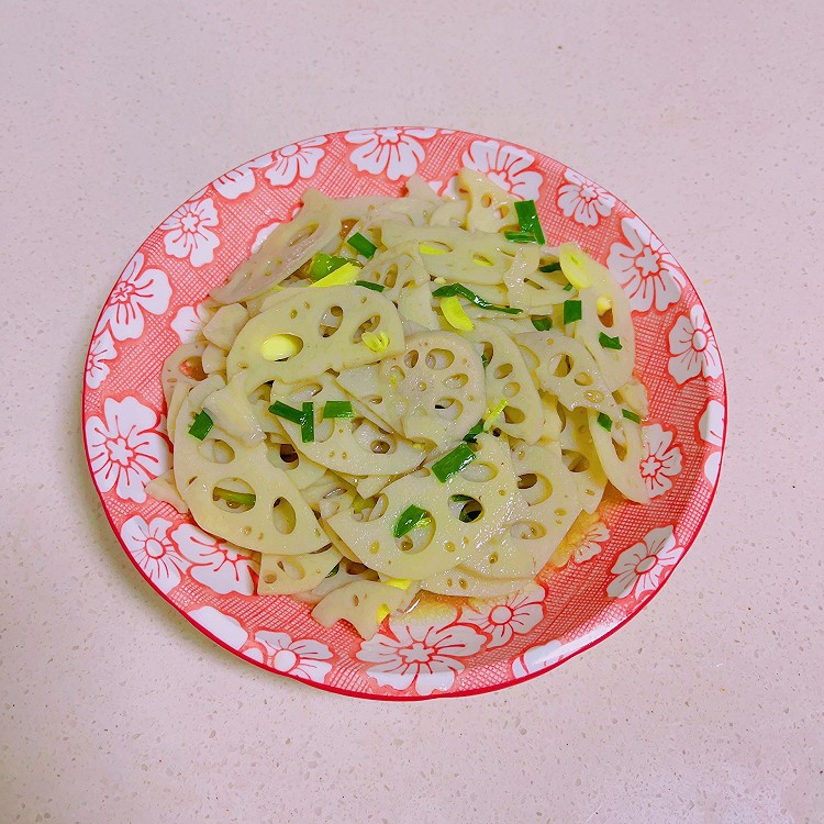 醋溜藕片的做法