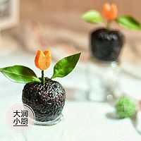 排毒抗抑郁-胡麻花盘米团#月子餐吃出第二春#的做法图解9