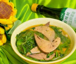 #减一点更好#减盐更健康轻盐补铁猪肝汤的做法