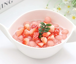 #莓语健康日记#草莓椰奶啵啵的做法
