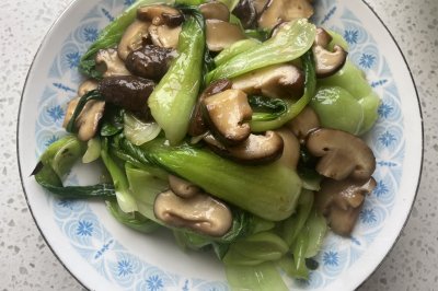 快手香菇油菜