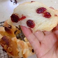 日式炼乳蔓越莓手撕面包的做法图解5