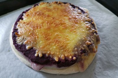 紫薯麻糍披萨