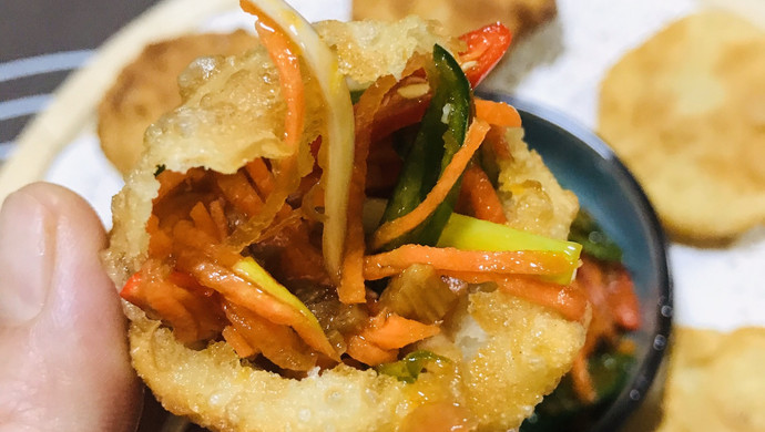 会“开口笑”的小油饼