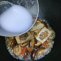 #打工人的健康餐#蘑菇焖酿豆腐的做法图解10