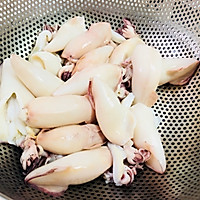 韭菜炒笔管鱼的做法图解8