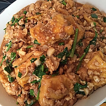 超下饭的黄豆腐炒肉末