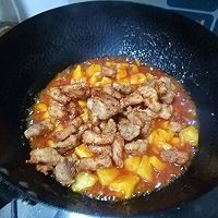 #人人能开小吃店#菠萝咕咾肉的做法图解11
