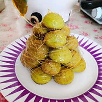 #安佳食力召集，力挺新一年#焦糖泡芙圣诞树的做法图解11