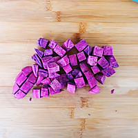 紫薯银耳莲子羹的做法图解6