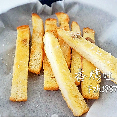 香烤吐司条～在家自制超简单小零食