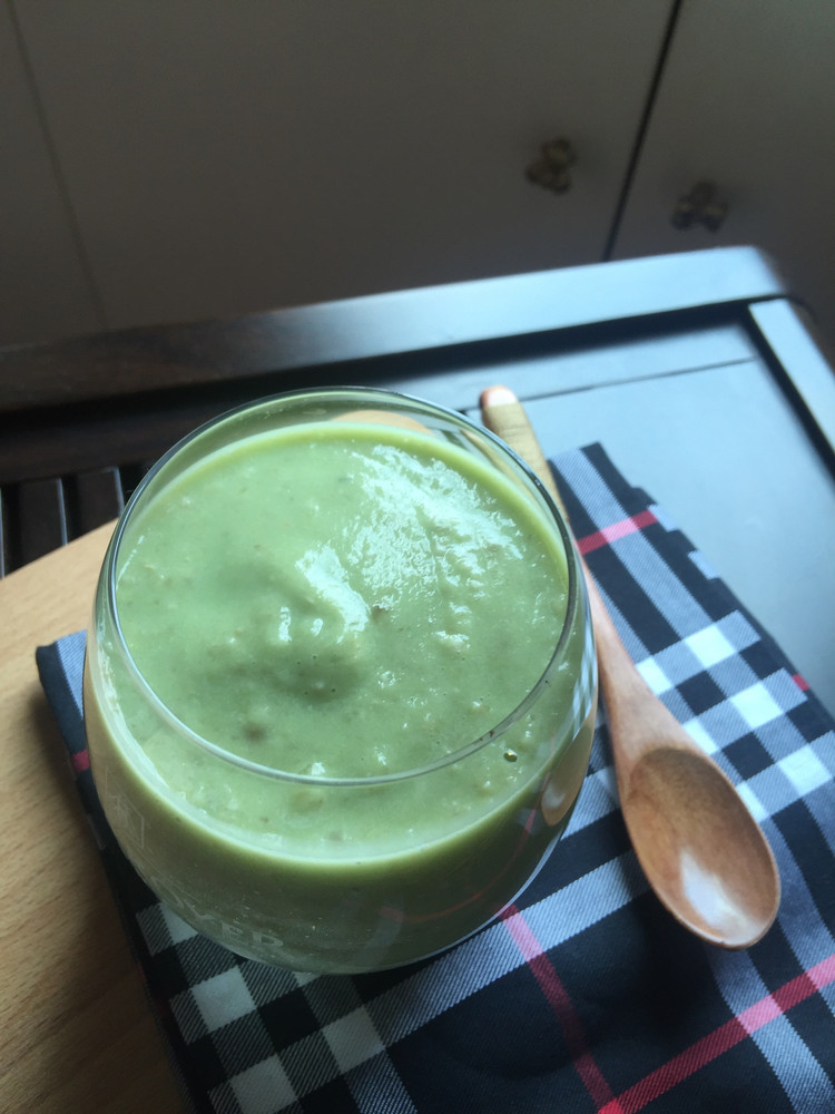 轻食更健康系列-牛油果香蕉麦片奶昔(早餐)的做法