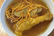 虫草花海底椰炖鸡的做法