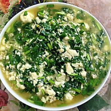 韭菜瘦肉嫩豆腐
