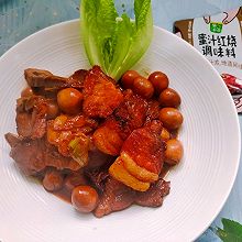 红烧肉鹌鹑蛋