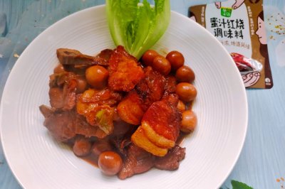 红烧肉鹌鹑蛋