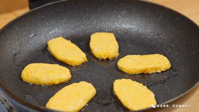 红薯玉米饼【宝宝辅食】的做法图解8