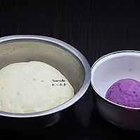 小猪紫薯包的做法图解3