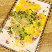 元气满满的一天从广式早餐开始 做法超简单的瘦肉鸡蛋肠粉的做法图解4