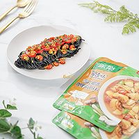 简单食材做出高级感【泰式咖喱小龙虾仁盖面】的做法图解10
