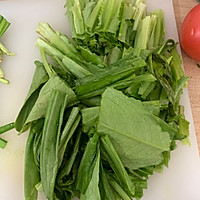 清炒油麦菜的做法图解2