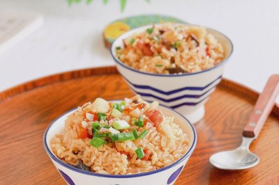 家庭版香菇焖饭