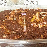 家庭自制风干牛肉干的做法图解4